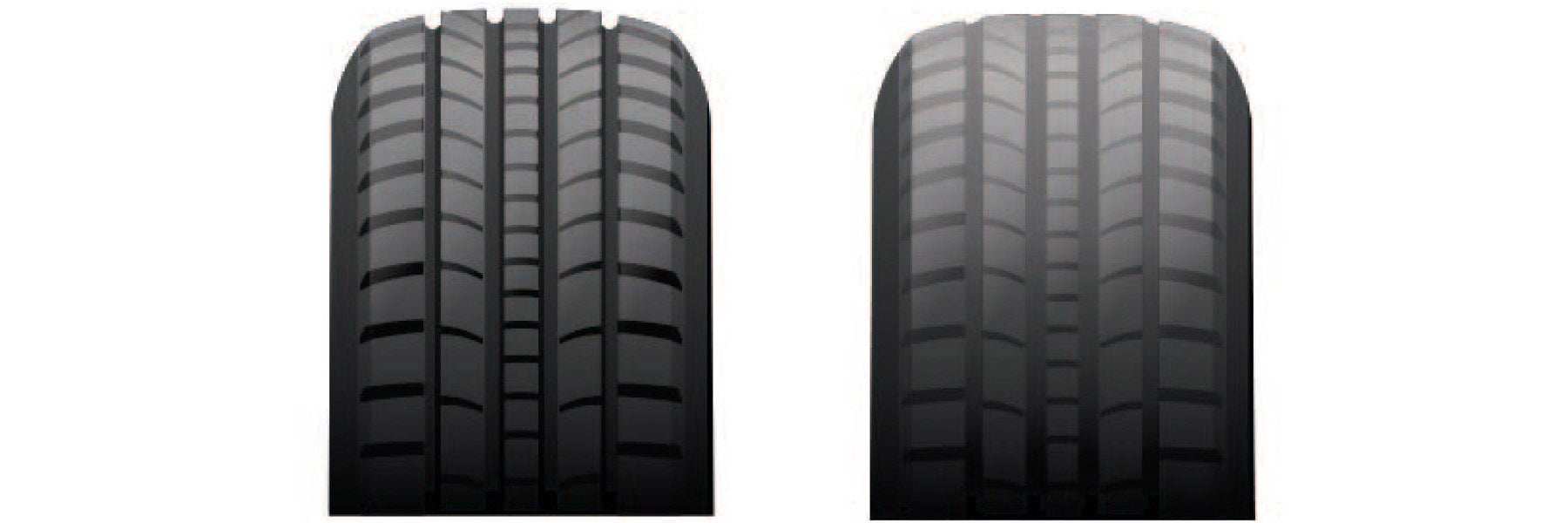Tire tread depth comparison at Ed Voyles Kia in Smyrna GA