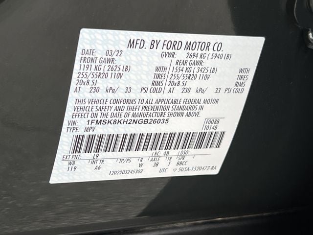 2022 Ford Explorer ST-Line