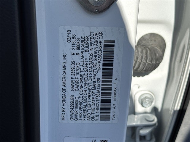 2018 Honda Accord EX-L