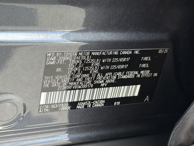 2025 Toyota RAV4 LE