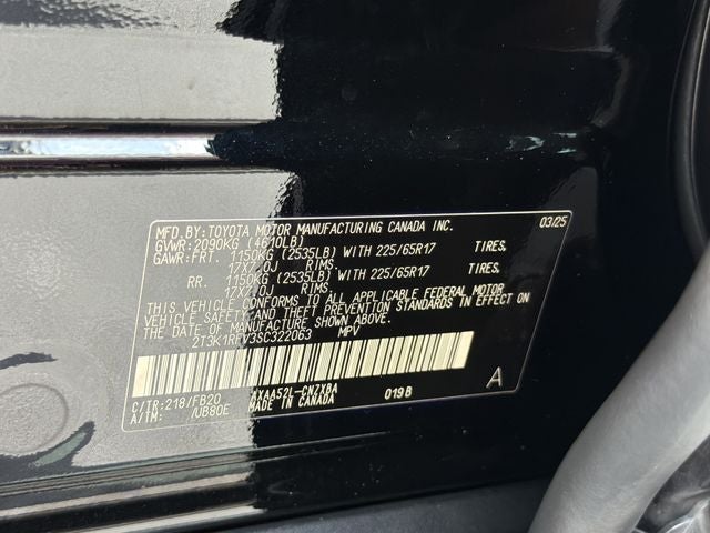 2025 Toyota RAV4 LE