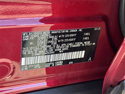 2025 Toyota RAV4 Hybrid XLE