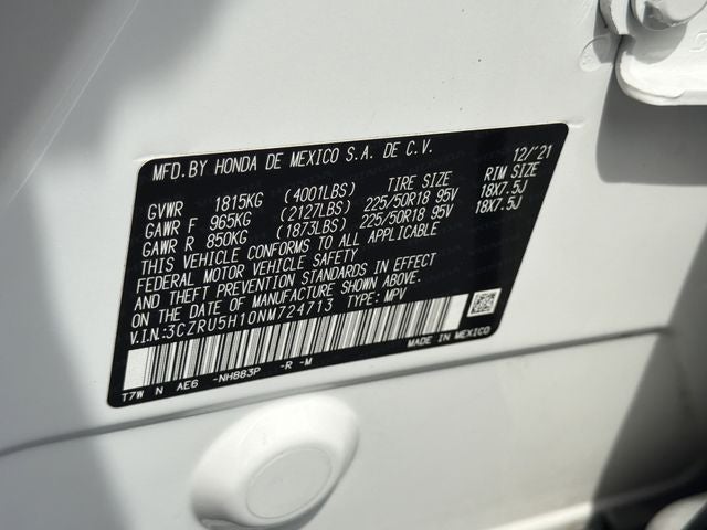 2022 Honda HR-V Sport