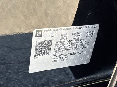 2019 Chevrolet Cruze LT