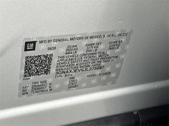 2018 Chevrolet Equinox LT