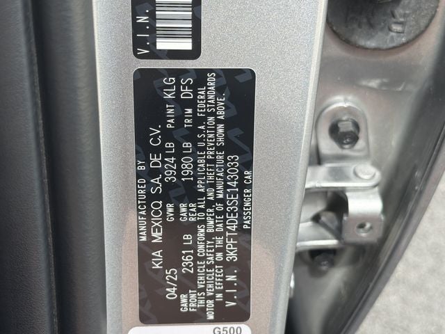 2025 Kia K4 LXS
