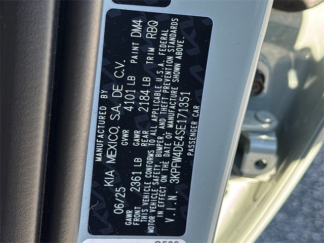 2025 Kia K4 GT-Line Certified Pre-Owned