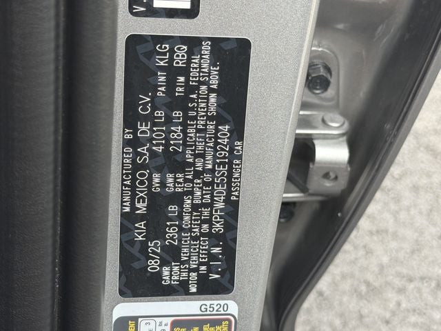 2025 Kia K4 GT-Line Certified Pre Owned!