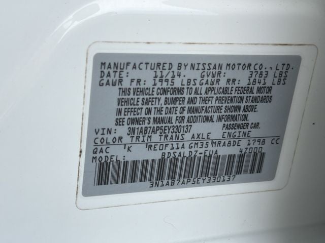 2014 Nissan Sentra SV