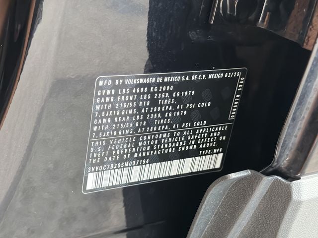 2025 Volkswagen Taos 1.5T SE