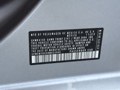 2024 Volkswagen Jetta 1.5T SE