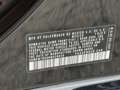 2024 Volkswagen Jetta 1.5T SE