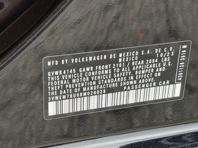 2024 Volkswagen Jetta 1.5T SE