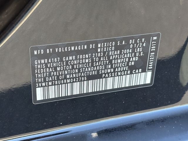 2024 Volkswagen Jetta 1.5T SE