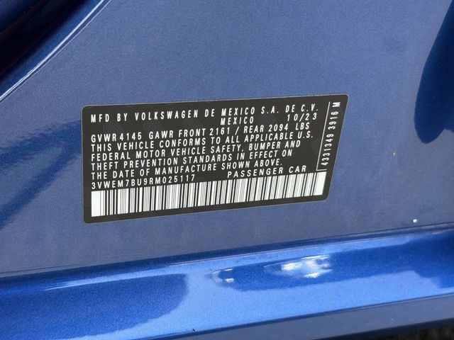 2024 Volkswagen Jetta 1.5T SE
