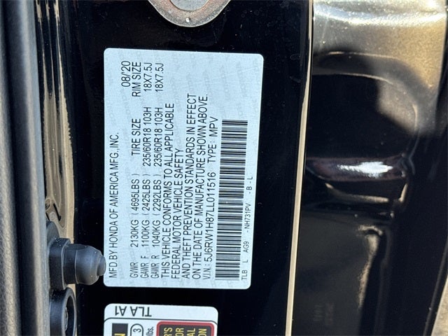 2020 Honda CR-V EX-L