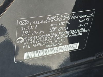 2018 Hyundai Sonata Sport+