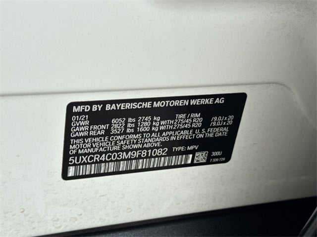 2021 BMW X5 sDrive40i