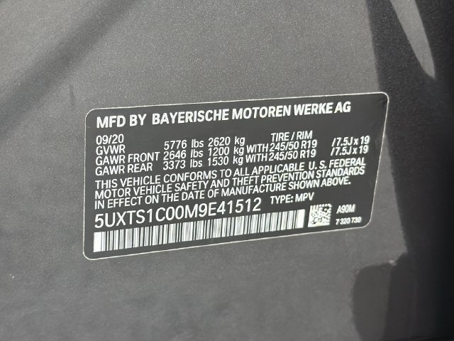 2021 BMW X3 xDrive30e