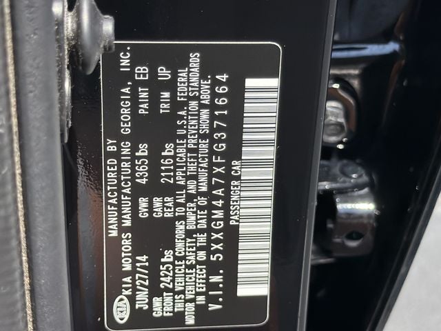 2015 Kia Optima LX