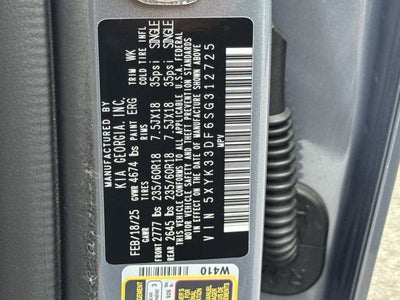 2025 Kia Sportage EX Certified Pre-Owned