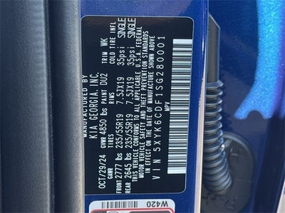 2025 Kia Sportage X-Line Certified Pre-Owned