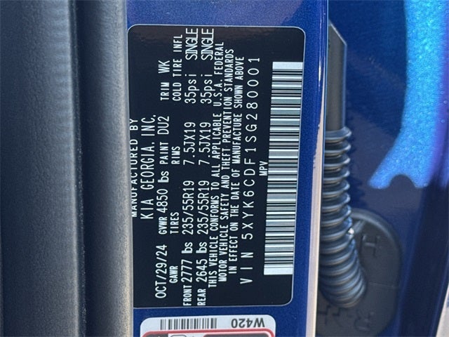 2025 Kia Sportage X-Line Certified Pre-Owned