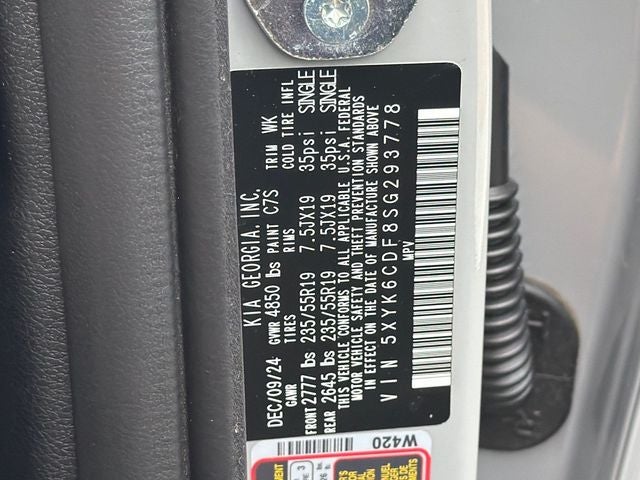 2025 Kia Sportage X-Line Certified Pre-Owned!