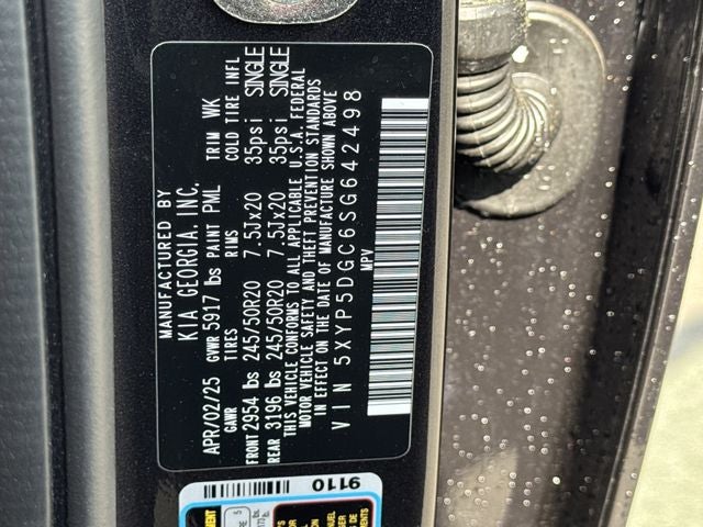 2025 Kia Telluride SX-Prestige X-Line Certified Pre-Owned