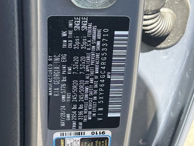2024 Kia Telluride S Certified Pre-Owned!