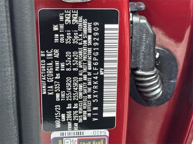 2023 Kia Sorento SX Certified Pre-Owned