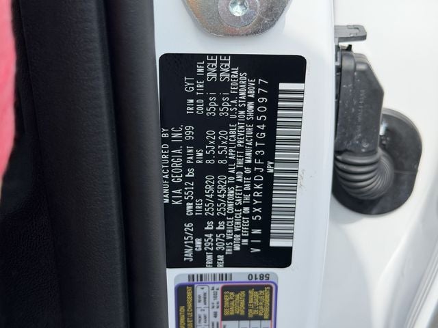 2026 Kia Sorento X-Line SX Certified Pre-Owned!!