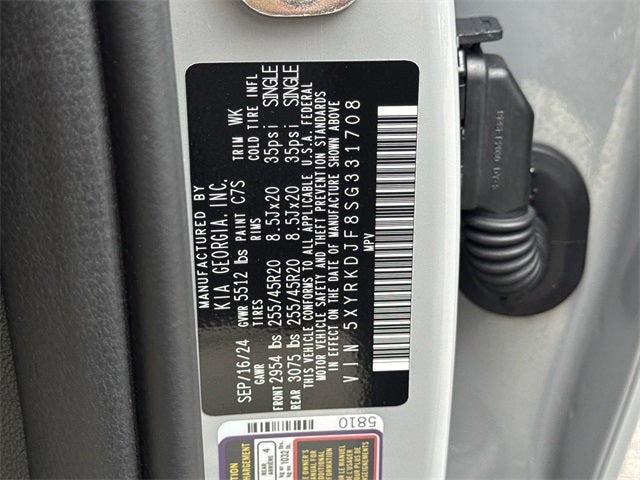 2025 Kia Sorento X-Line SX Certified Pre-Owned