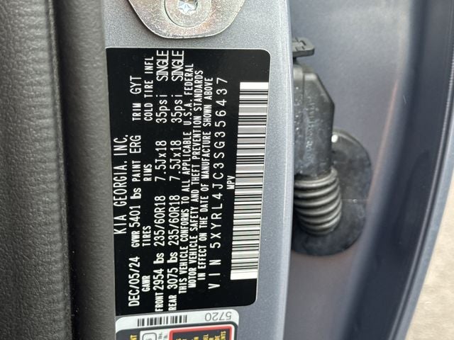 2025 Kia Sorento S Certified Pre-Owned