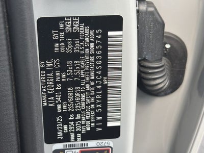 2025 Kia Sorento S
