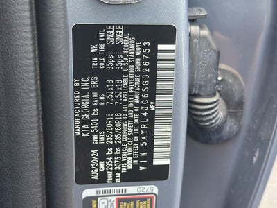 2025 Kia Sorento S Certified Pre-Owned!!