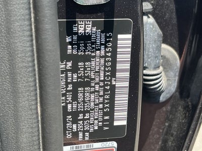 2025 Kia Sorento S Certified Pre-Owned