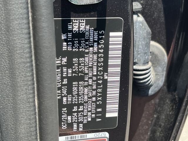 2025 Kia Sorento S Certified Pre-Owned