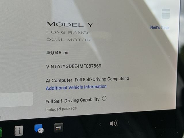 2021 Tesla Model Y Long Range