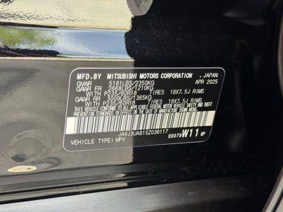 2025 Mitsubishi Outlander ES