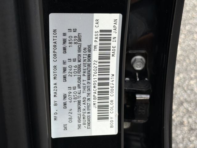 2025 Mazda Mazda3 2.5 S Preferred Package