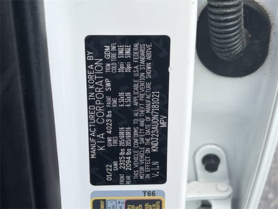 2022 Kia Soul S Certified Pre-Owned