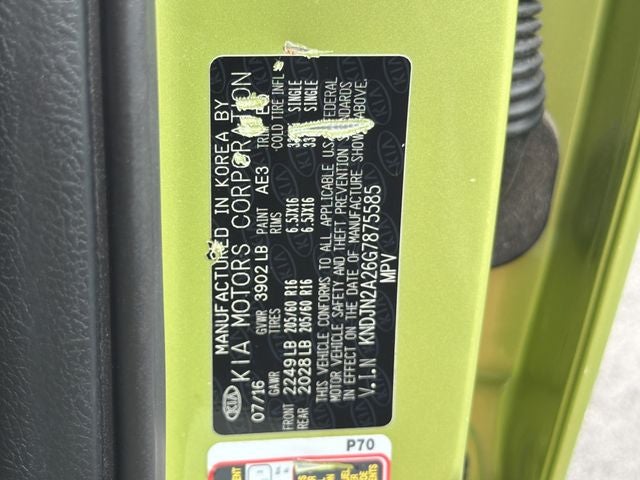 2016 Kia Soul Base