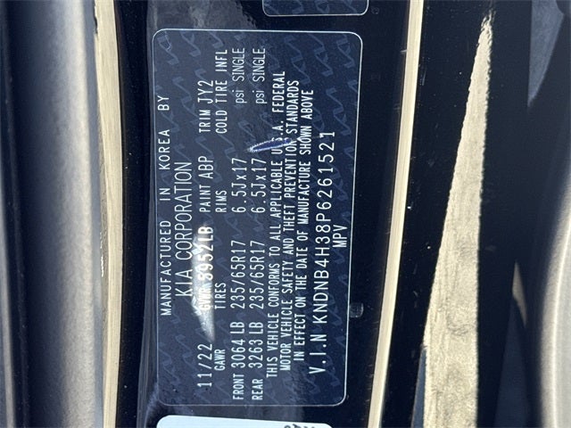 2023 Kia Carnival LX Certified Pre-Owned