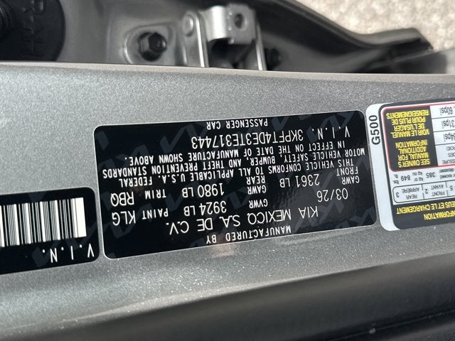 2026 Kia K4 LXS