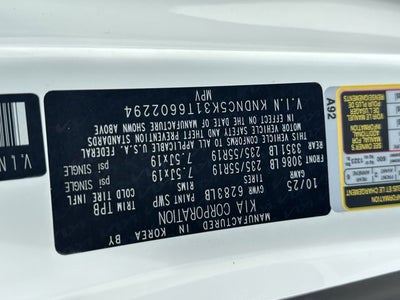 2026 Kia Carnival EX